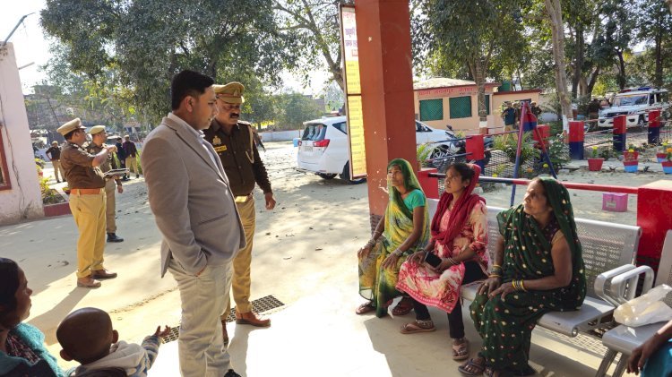 रायबरेली- अचानक पहुंचे नवागंतुक एसपी रवि कुमार जगतपुर थाने में पुलिस कर्मियों में मचा हड़कंप