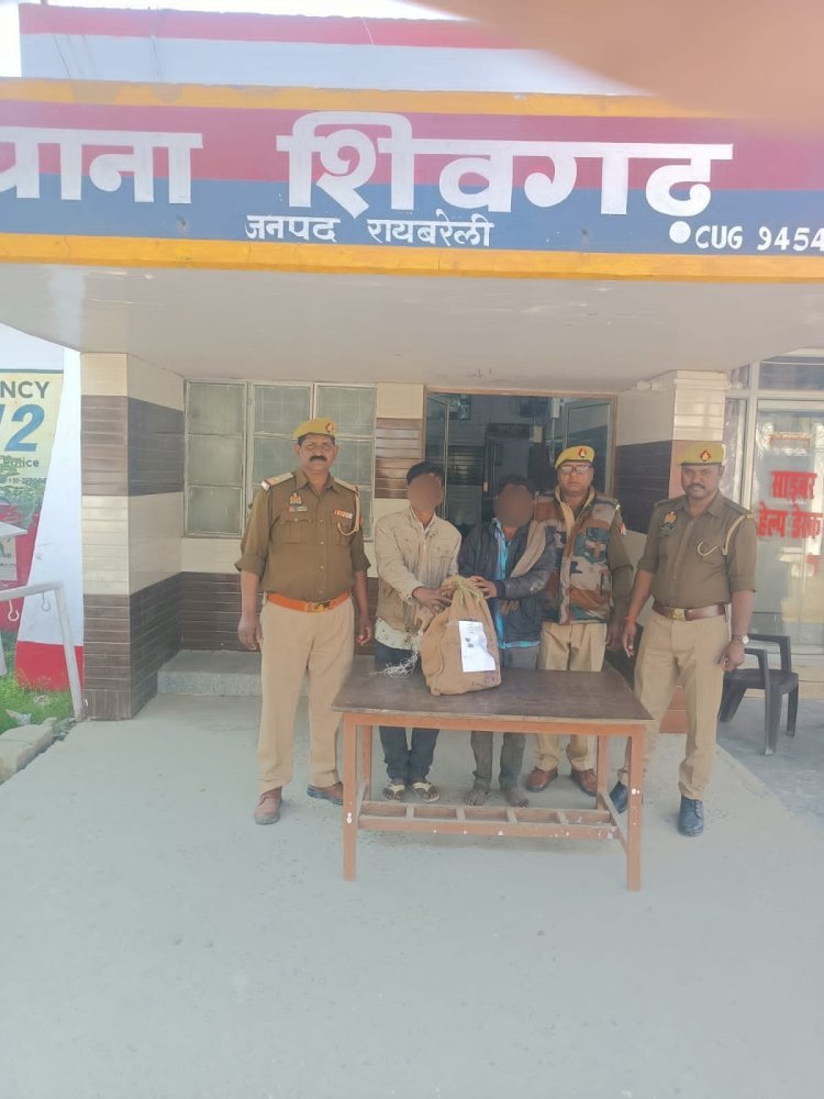 रायबरेली-मंदिर से घंटे चोरी करने वाले दो अभियुक्त गिरफ्तार