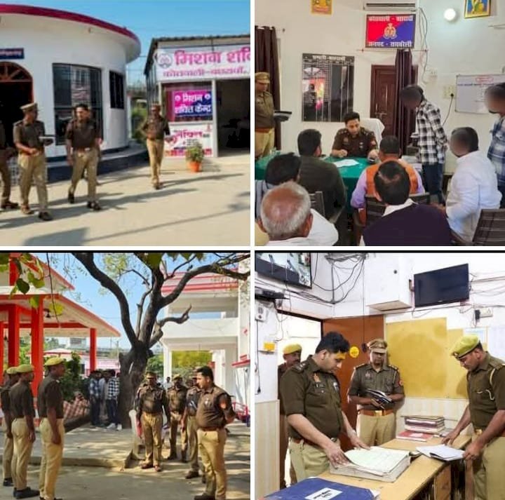 पुलिस अधीक्षक ने थाने का किया आकस्मिक निरीक्षण, संबंधित को दिए आवश्यक निर्देश 