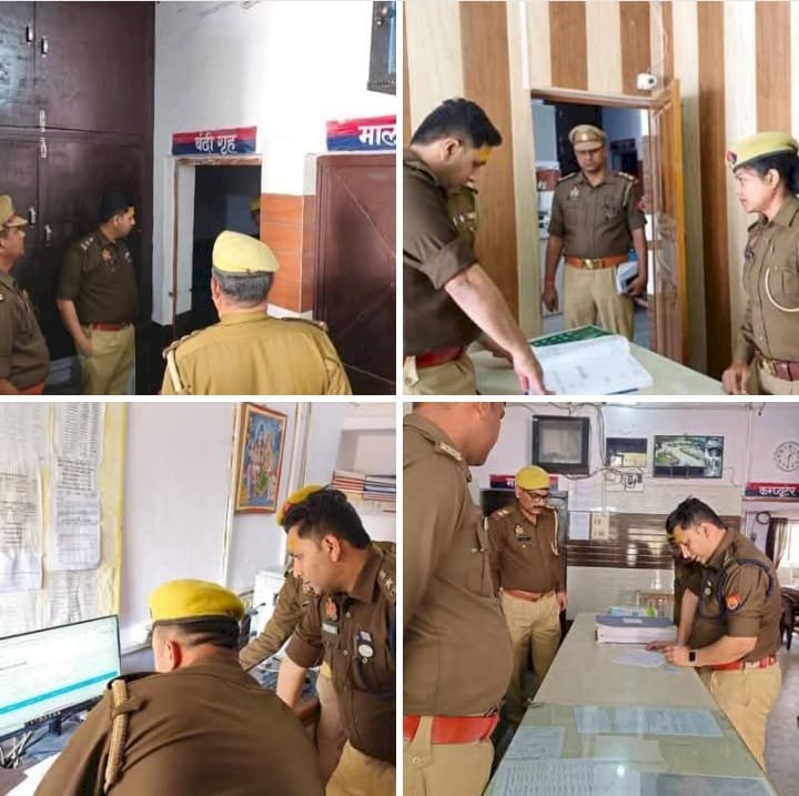 रायबरेली;पुलिस अधीक्षक ने थाना शिवगढ़ का किया आकस्मिक निरीक्षण, संबंधित को दिए आवश्यक निर्देश 