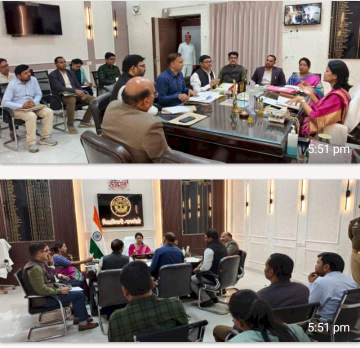 रायबरेली-विद्यालयों के ऊपर से निकल रही हाईटेंशन लाइन के विस्थापित किये जाने के सम्बन्ध में बैठक सम्पन्न 