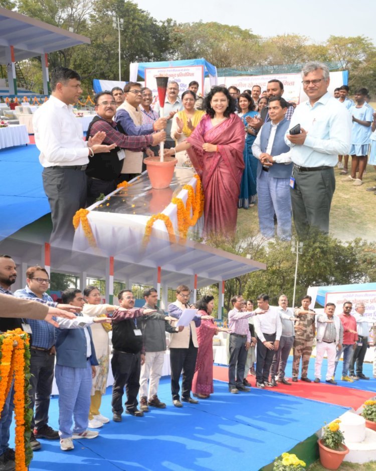 रायबरेली:एनटीपीसी ऊंचाहार में ग्रामीण खेल प्रतियोगिता सम्पन्न,,,,,,,,