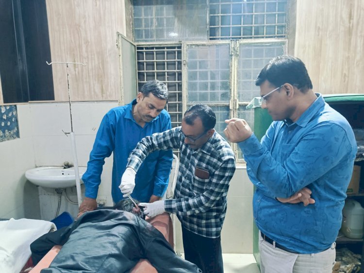 पीड़ित युवक ने आधा दर्जन बाइक सवार दबंगो पर सोने चांदी का बैग छीनकर मारपीट करने का लगाया आरोप 