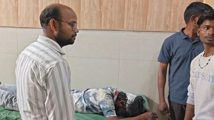 रायबरेली-तेज रफ्तार कार की टक्कर से बाइक सवार युवक घायल, हालत गंभीर