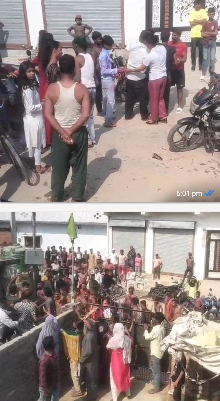 रायबरेली-सब्जी मंडी मोहल्ले में हुई मारपीट का वीडियो वायरल
