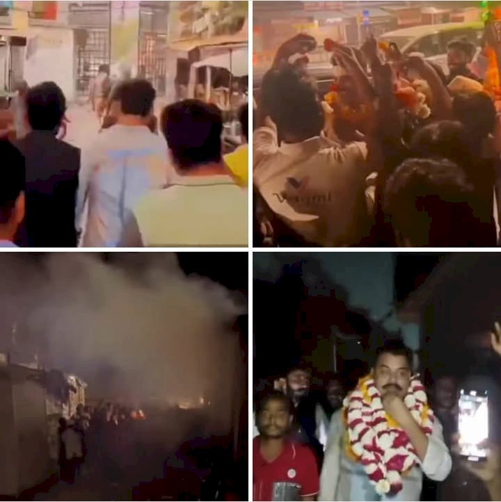 रायबरेली-कोर्ट से जमानत मिलने पर आरोपी ने मूंछों पर दिया ताव, बनवाई रील्स