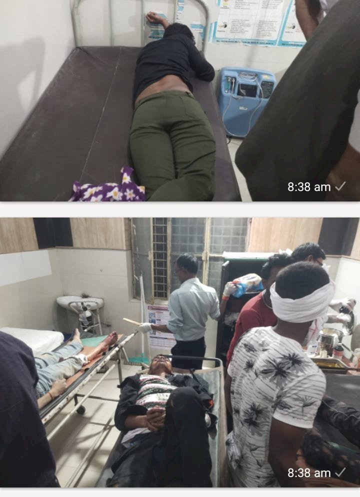 रायबरेली-अज्ञात वाहन की टक्कर से बाइक सवार दो भाई घायल, हालत गंभीर