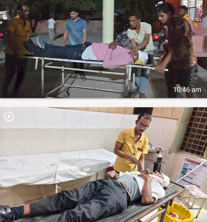 रायबरेली-साइकिल सवार व बाइक सवार की आमने-सामने जोरदार टक्कर, दोनों गंभीर