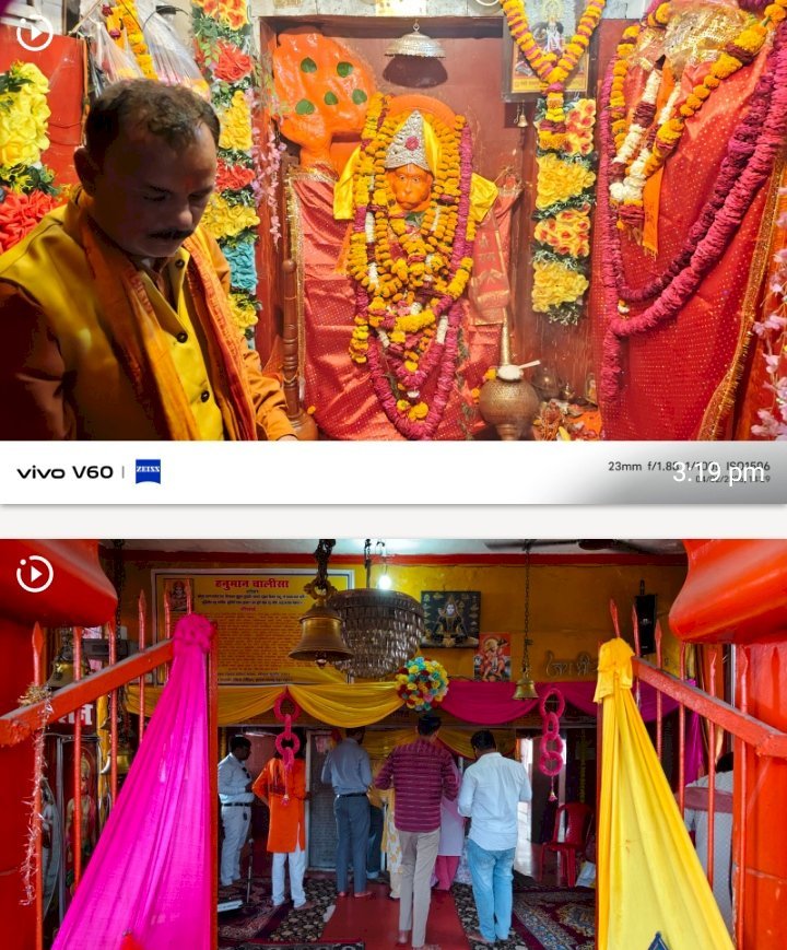 रायबरेली-क्षेत्र के हनुमान मंदिरों में गूंजे बजरंगबली के जयकारे