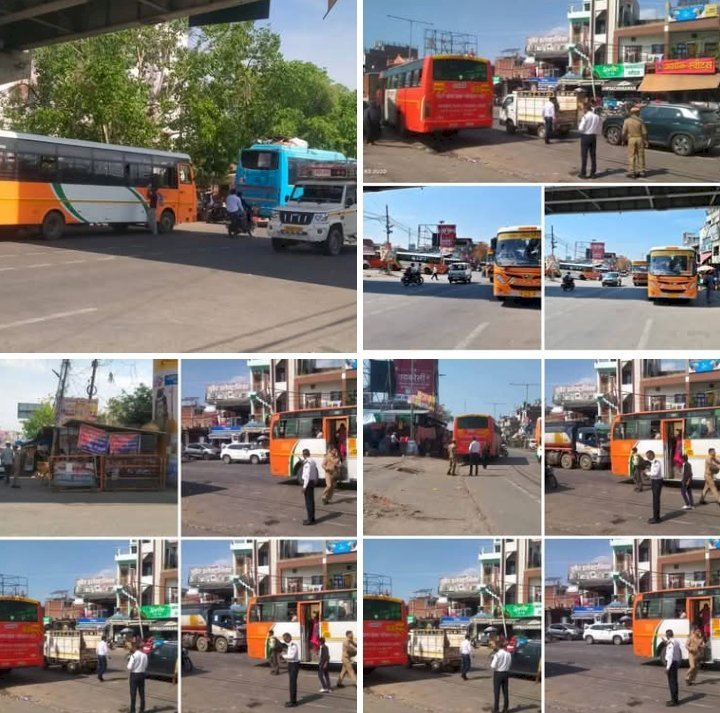 रायबरेली-बीते दिवस हुए दर्दनाक सड़क हादसे के बाद आखिरकार जागी ट्रैफिक पुलिस, संभाला मोर्चा