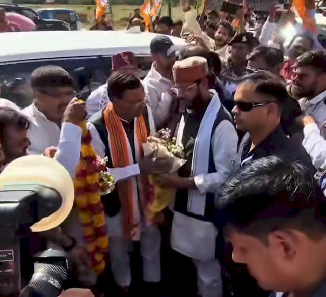 रायबरेली-पूर्व कैबिनेट मंत्री मनोज पांडेय के नेतृत्व में प्रदेश अध्यक्ष का हुआ भव्य स्वागत