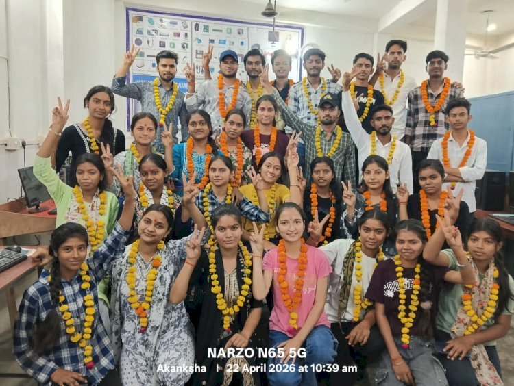 रायबरेली-ओ लेवल परीक्षा उत्तीर्ण करने वाले छात्र-छात्राओं को संस्थान ने किया सम्मानित