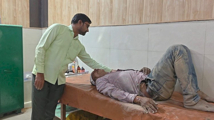 रायबरेली-अज्ञात कार ने बाइक सवार अधेड़ को मारी जोरदार टक्कर, हालत गंभीर