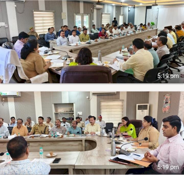 रायबरेली-डीएम की अध्यक्षता में जिला सड़क सुरक्षा समिति की बैठक सम्पन्न