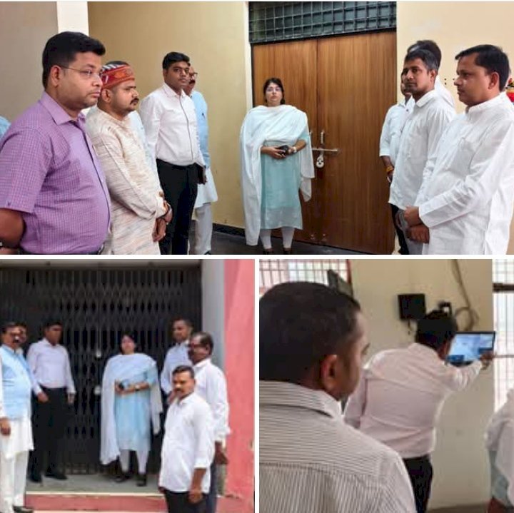 रायबरेली-डीएम ने किया ईवीएम-वीवीपैट वेयरहाउस का मासिक निरीक्षण, परखी गई सुरक्षा व्यवस्था