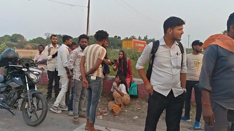 रायबरेली-अज्ञात कार की टक्कर से बाइक सवार तीन घायल, 2 की हालत गंभीर