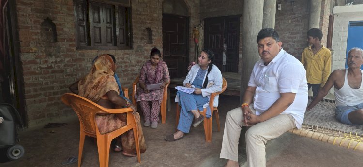 रायबरेली-गांव-गांव पहुंच रही टीबी मुक्त भारत की मुहिम, संधिनागिन में दिखा जनसहभागिता का उत्साह