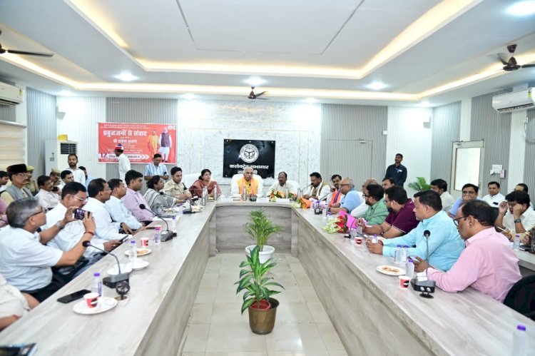 रायबरेली प्रबुद्ध जन संवाद कार्यक्रम का आयोजन सम्पन्न
