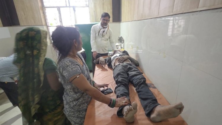रायबरेली-अनियंत्रित होकर रोड पर गिरी बाइक, सवार युवक गंभीर रूप से घायल