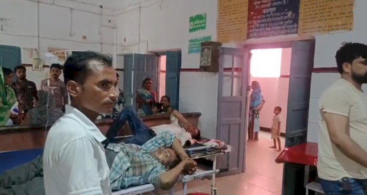 रायबरेली-तेज रफ्तार अज्ञात वाहन की टक्कर से पिता-पुत्र गंभीर घायल