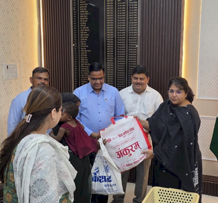 रायबरेली-जिलाधिकारी सरनीत कौर ब्रोका ने किया शुभारंभ, बिरला कॉरपोरेशन ने 101 टीबी मरीजों के पोषण का उठाया दायित्व