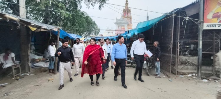 डीएम व एसपी ने सावन मास की तैयारियों का किया स्थलीय निरीक्षण