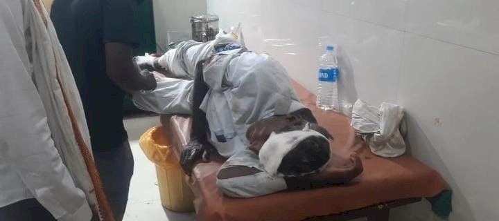रायबरेली दो बाइकों की आमने-सामने भीषण टक्कर, पिता-पुत्र समेत कुल पांच घायल