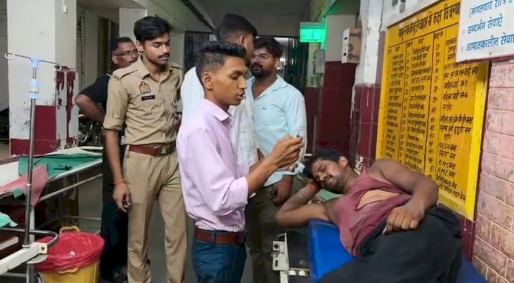 रायबरेली-नशेड़ी युवक ने चाकू से किया जानलेवा हमला, युवक गंभीर घायल