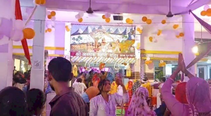 आस्तिक बाबा मंदिर में आस्था का जन सैलाब, लाखों की संख्या में श्रद्धालुओं ने किया जलाभिषेक