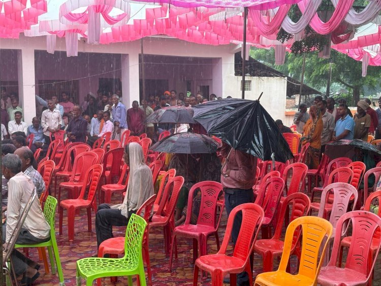 नवगठित बी-पैक्स 'हरदी टीकर' का भव्य उद्घाटन समारोह संपन्न, किसानों को मिली खाद वितरण की सौगात
