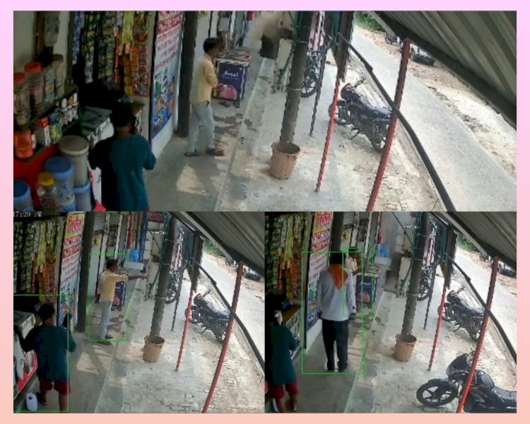 बिजली विभाग की लापरवाही से हादसा, मीटर में लगी आग CCTV में कैद