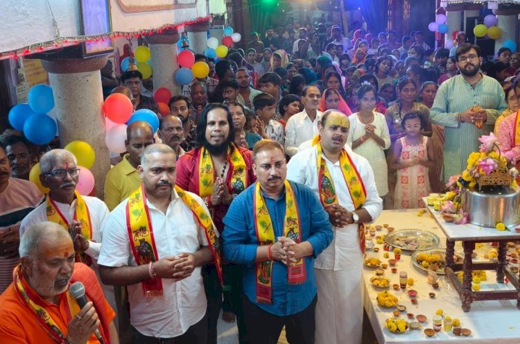 रायबरेली श्री राधा कृष्ण मंदिर में धूमधाम से मनाया गया जन्माष्टमी महोत्सव