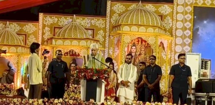 रायबरेली पहुंचे जम्मू-कश्मीर के उपराज्यपाल मनोज सिन्हा, शिव महापुराण कथा में हुए शामिल