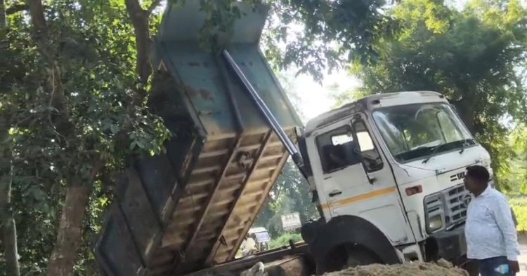 रायबरेली-डलमऊ में दिन के उजाले में कथित खनन का कारोबार, वीडियो वायरल