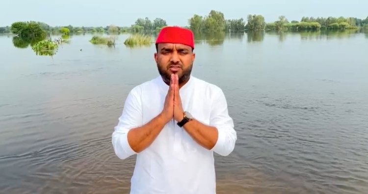 रायबरेली-बाढ़ पीड़ित किसानों की आवाज बने विधायक राहुल लोधी