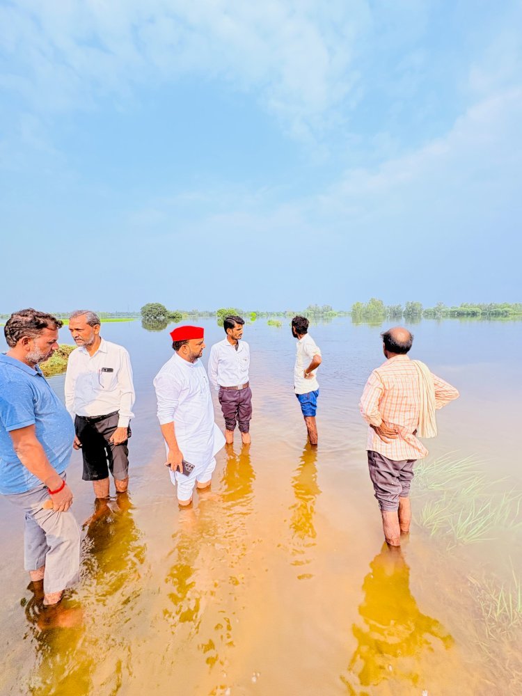 बाढ़ से बेहाल किसान, तत्काल सर्वे और मुआवजे की मांग