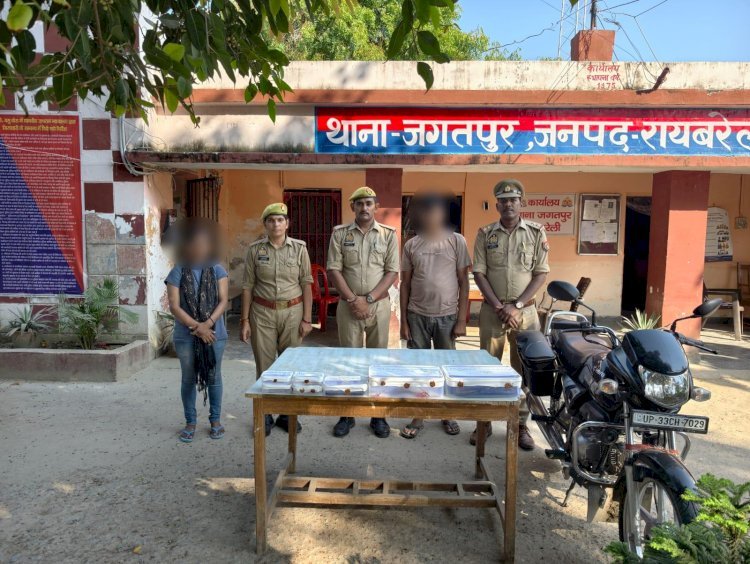 रायबरेली: दुर्गा माता मंदिर में चोरी का खुलासा, शातिर चोर और महिला गिरफ्तार