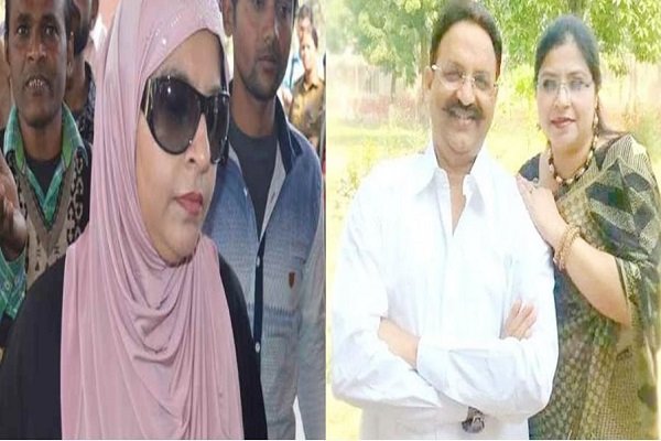 मुख्तार फैमिली पर कसा शिकंजा, पत्नी अफशा अंसारी के खिलाफ लुकआउट नोटिस हुआ जारी…