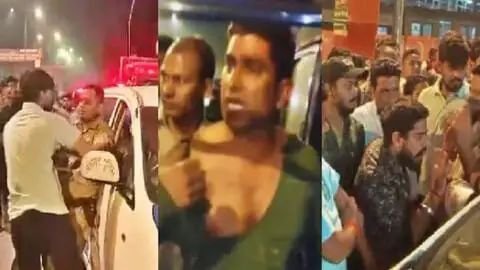 नपुंसक है अलीगढ़ पुलिस; SHO और CO के सामने भाजपा नेता के हाथों पिटाई पर ट्रैफिक इंस्पेक्टर का फूटा गुस्सा