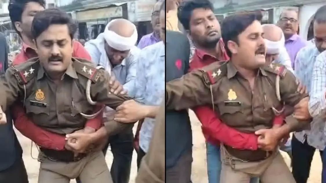 दारोगा ने करवा दी यूपी पुलिस की बदनामी