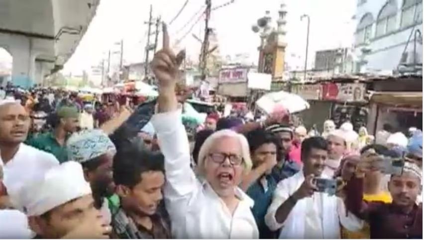 जुमे की नमाज के बाद पटना में अतीक अहमद के समर्थन में लगे नारे, ईद से पहले माहौल तनावपूर्ण…